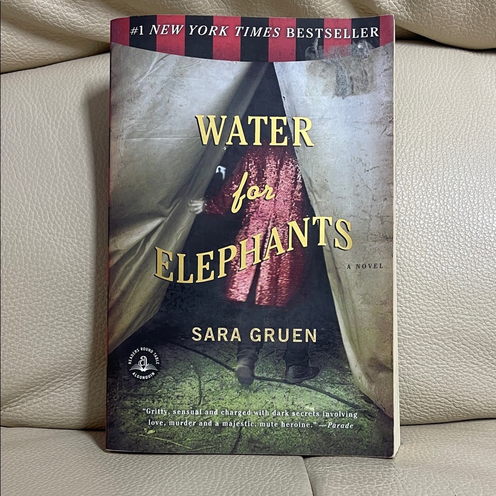 Water for Elephants Book by Sara Gruen